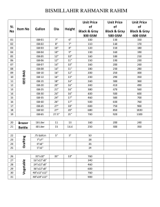list of geo bag