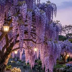 Wisteria Flower Plant উয়েস্টেরিয়া ফুল গাছ।