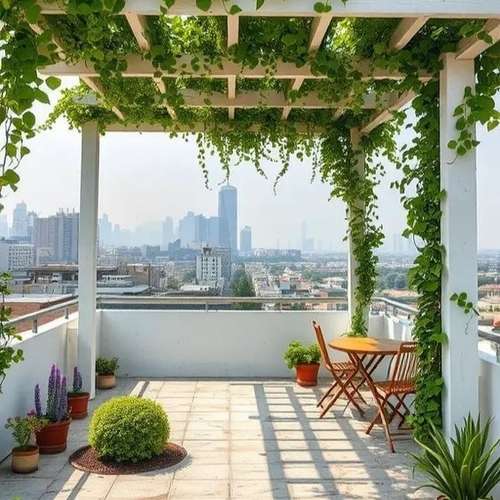 Roof Rooftop garden ছাদ বাগান Balcony Garden - Image 6